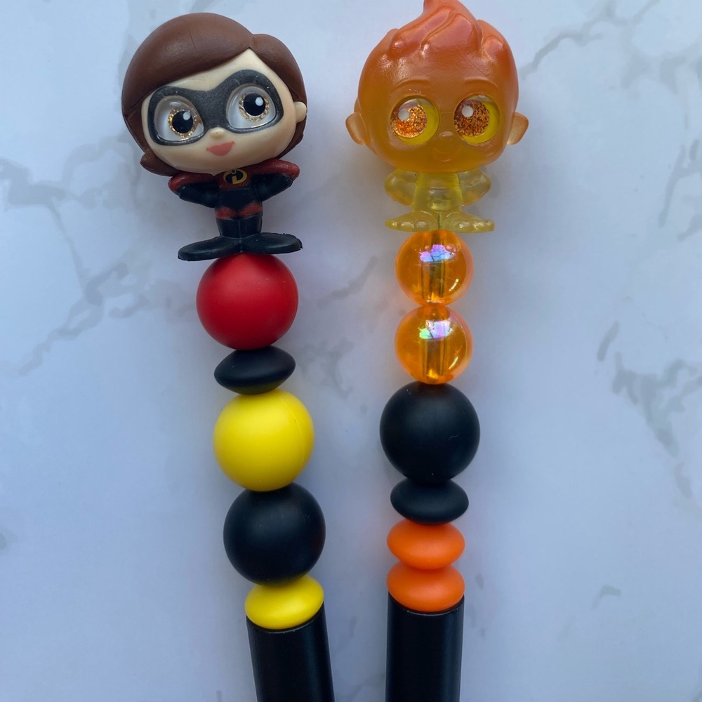 Doorables The Incredibles Elastigirl & Jack Jack Pens